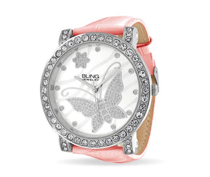 Butterfly Leather Watch