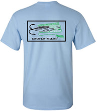 Load image into Gallery viewer, Fishing Lure Design Mahi & Wahoo T-Shirt