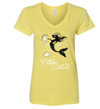 Load image into Gallery viewer, Glistening Mermaid Vneck Tshirt