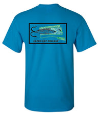 Load image into Gallery viewer, Fishing Lure Design Mahi & Wahoo T-Shirt