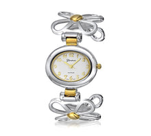 Load image into Gallery viewer, Daisy Cuff Watch Two Tone