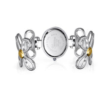 Load image into Gallery viewer, Daisy Cuff Watch Two Tone