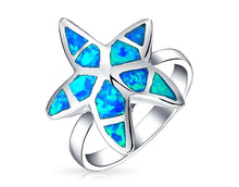 Load image into Gallery viewer, Starfish Nautical Ocean Ring