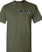 Load image into Gallery viewer, Catch Eat Release Novelty T-shirt