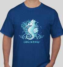 Load image into Gallery viewer, Ombré Seahorse Design Unisex T-shirt