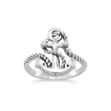 Anchor Ring with Rope Detail