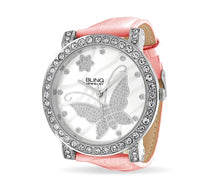Load image into Gallery viewer, Butterfly Leather Watch