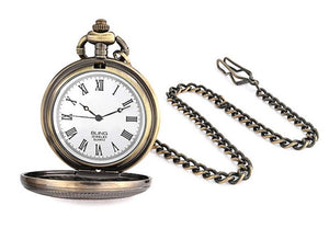 Antique Style Grandfather Pocket Watch