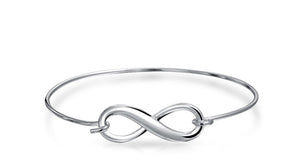 Infinity Bangle Bracelet