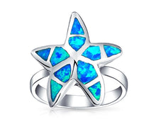 Load image into Gallery viewer, Starfish Nautical Ocean Ring