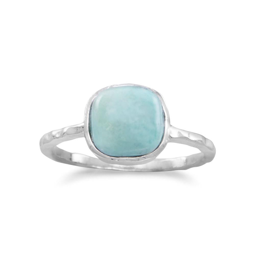 Turquoise Sterling Silver Stackable Ring
