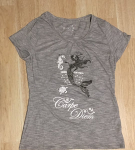 Glistening Mermaid Slub Jersey T-shirt