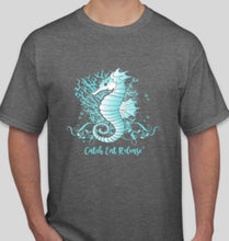 Load image into Gallery viewer, Ombré Seahorse Design Unisex T-shirt