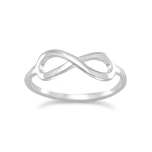 Load image into Gallery viewer, Infinity Sterling Silver Ring