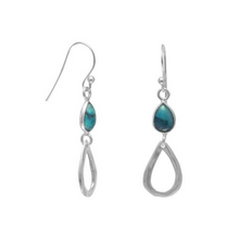 Load image into Gallery viewer, Turquoise Sterling Silver Earrings